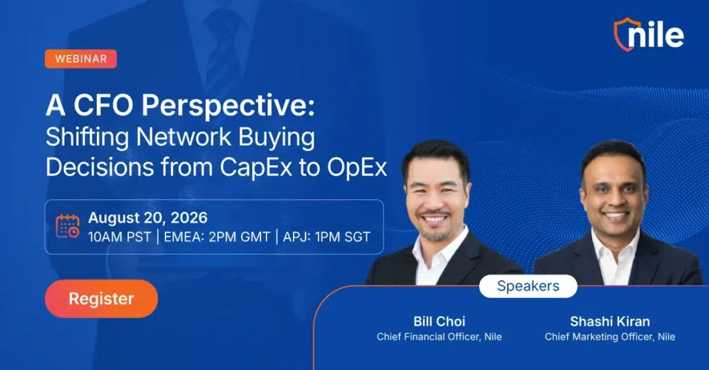A CFO Perspective: Shifting Network Buying Decisions from CapEx to OpEx